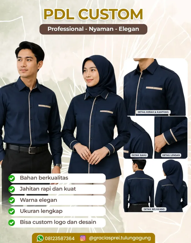 <p>Ingin tim terlihat lebih kompak dan profesional